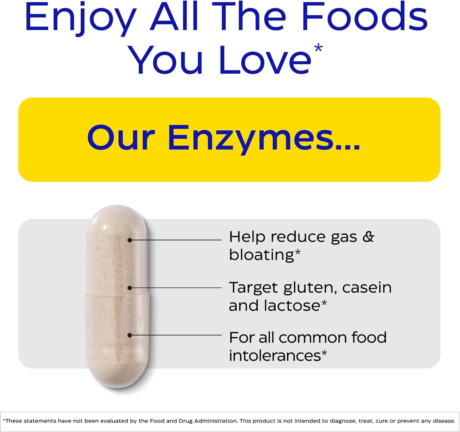 Enzymedica Digest Spectrum, Advanced Digestive Enzymes for Women and Men 30 Capsules