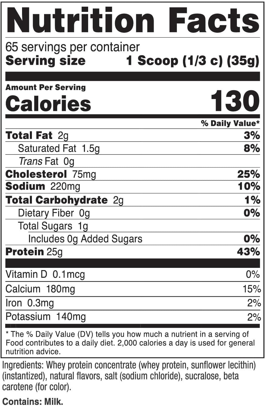 Nutricost Whey Protein Powder Pineapple (5 LBS)