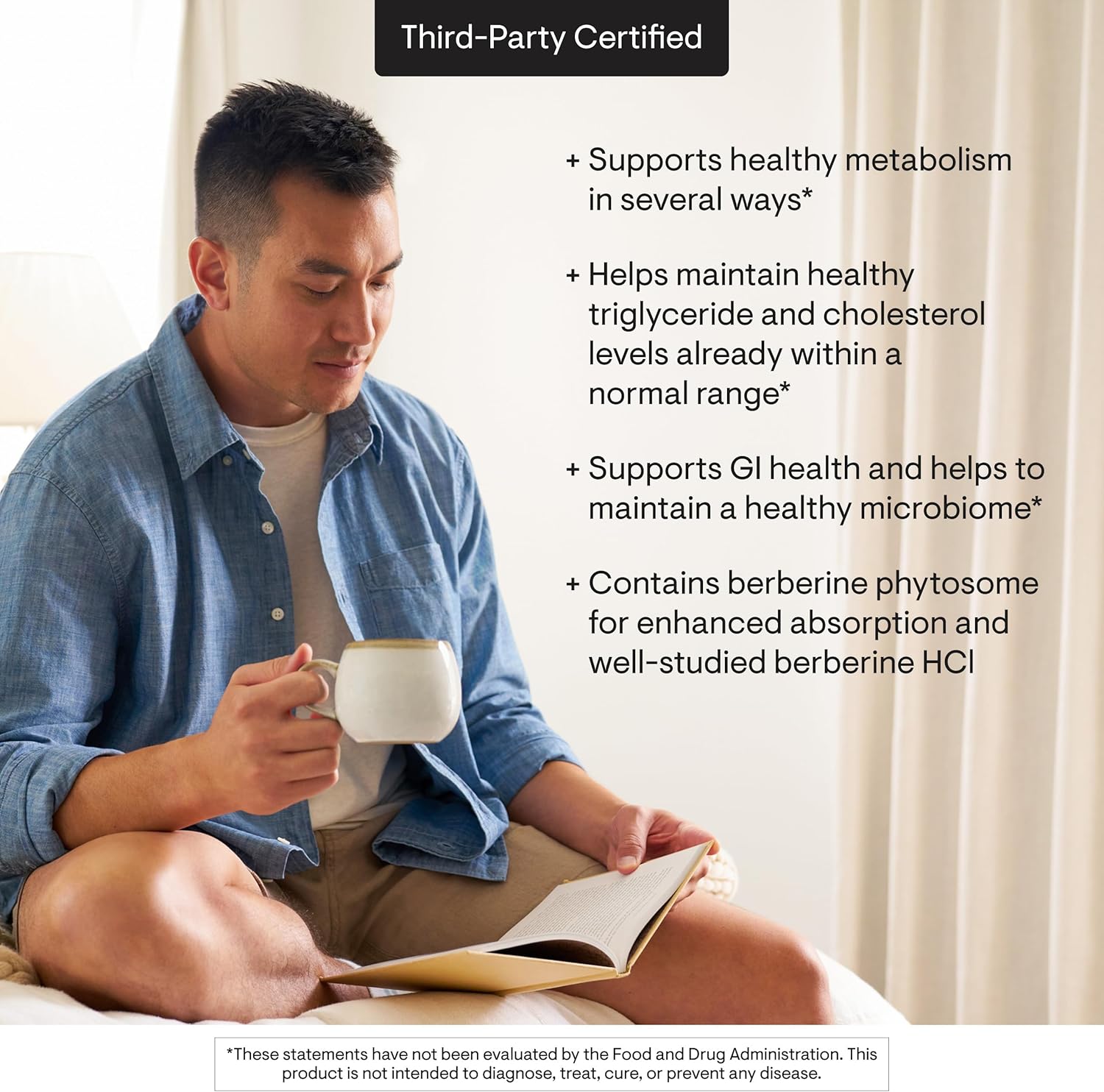 THORNE - Berberine - Dual Action Formula with Phytosome Plus Botanical Extract - 30 Servings