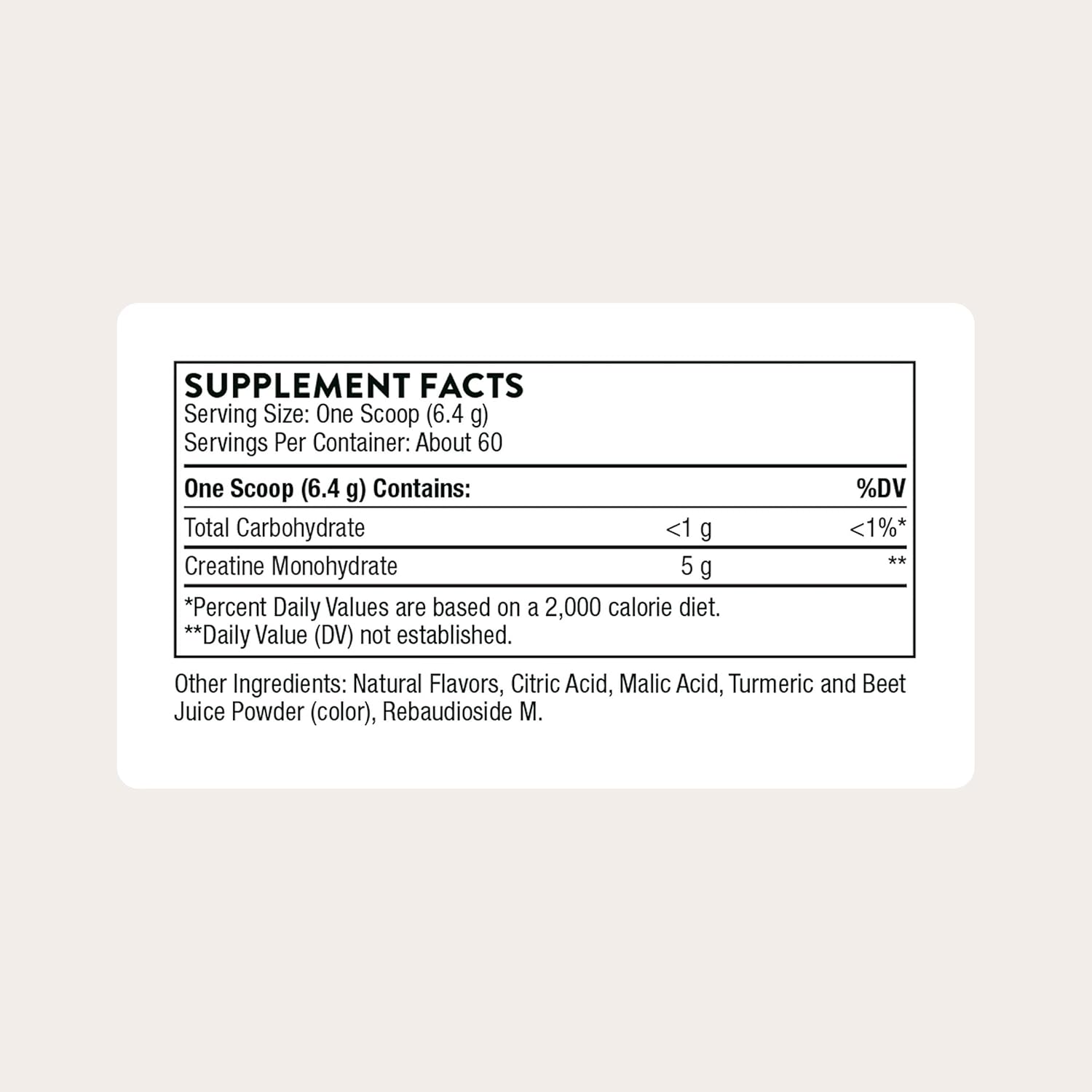 THORNE Creatine - Micronized Creatine Monohydrate Powder Pineapple Orange - 5 g per Serving - 60 Servings