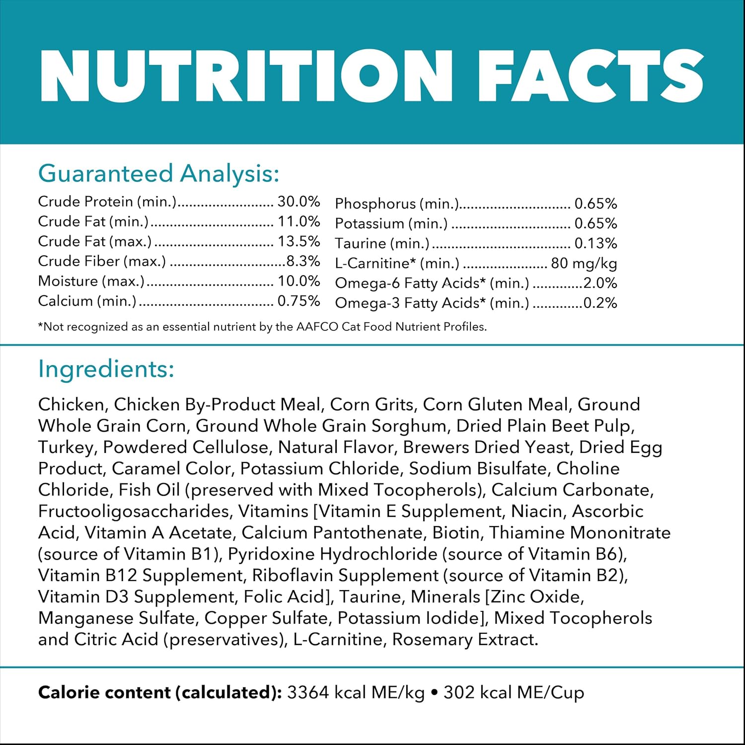 IAMS Proactive Health Indoor Weight Control & Hairball Care Adult Dry Cat Food, Chicken & Turkey Recipe, 16 lb. Bag