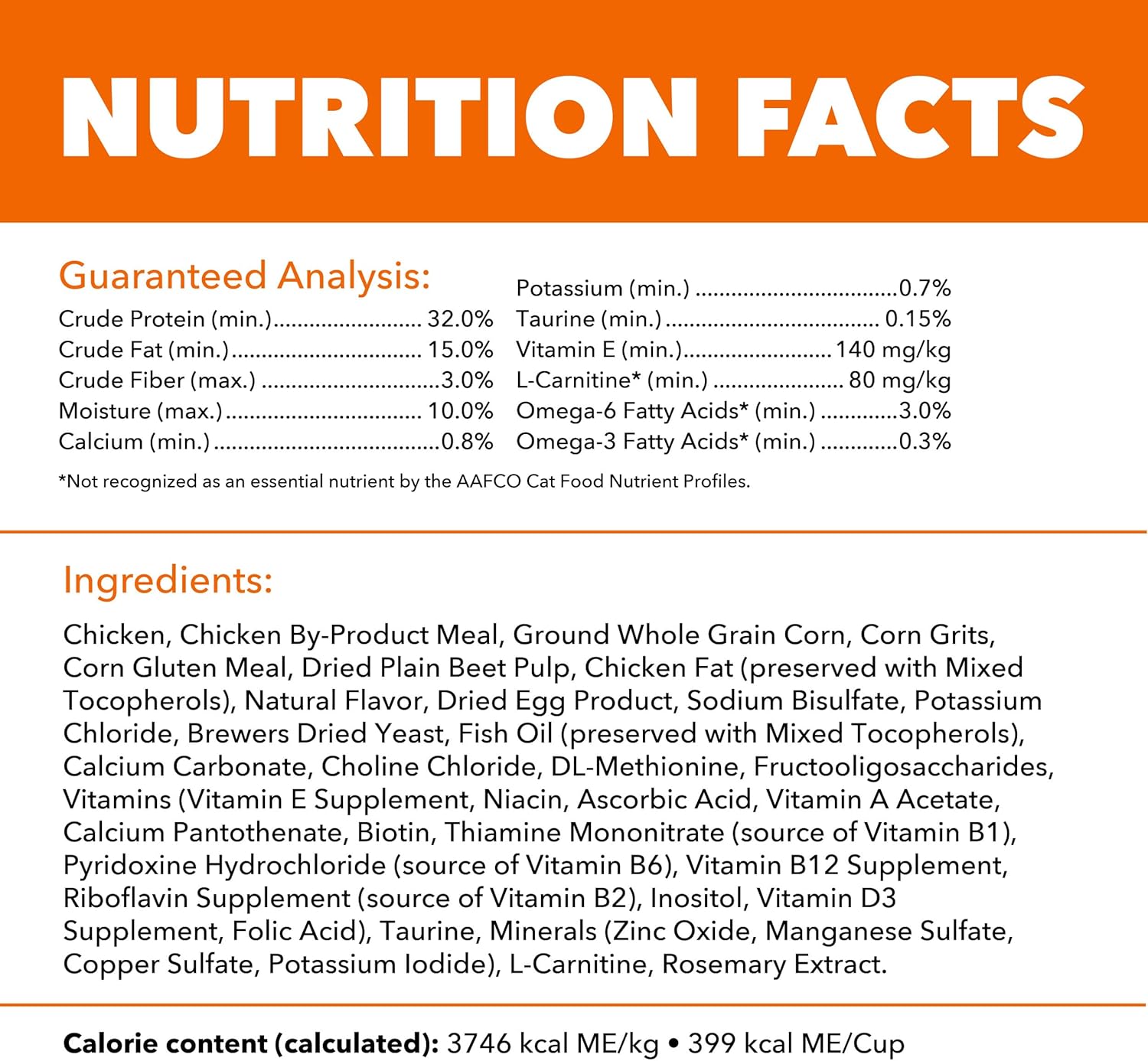 IAMS Proactive Health Adult Healthy Dry Cat Food with Chicken, 7 lb. Bag