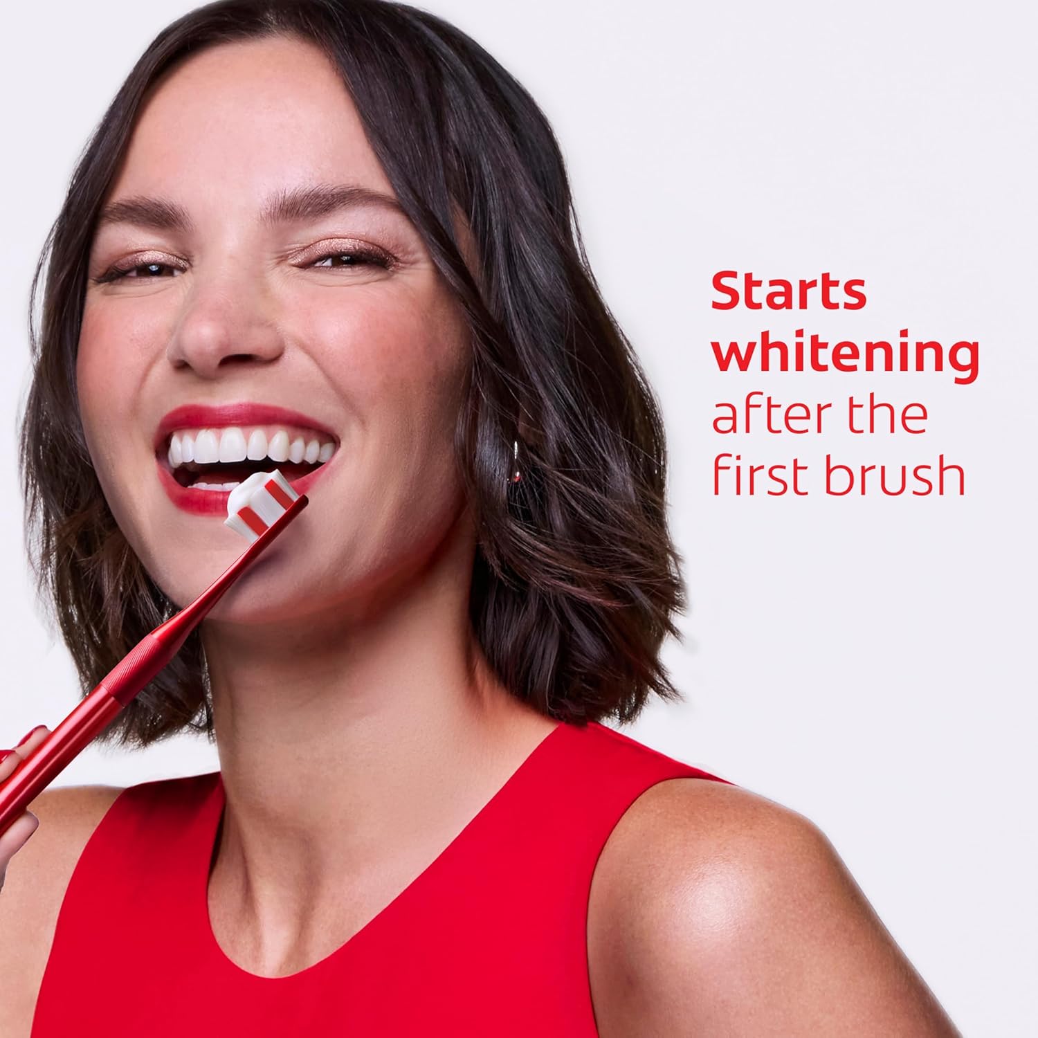 Colgate Optic White Advanced Hydrogen Peroxide Toothpaste, Teeth Whitening Toothpaste Pack, Enamel-Safe Formula, Helps Remove Tea, Coffee, and Wine Stains, Sparkling White, 3 Pack, 3.2 oz