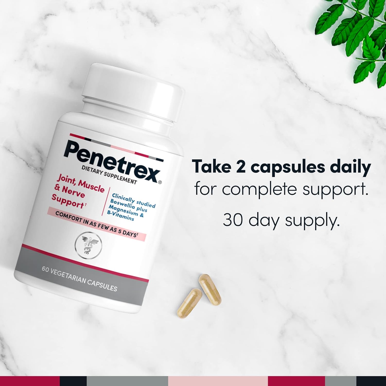Penetrex Clinically Studied Magnesium Glycinate Supplement for Joint, Muscle & Nerve Support