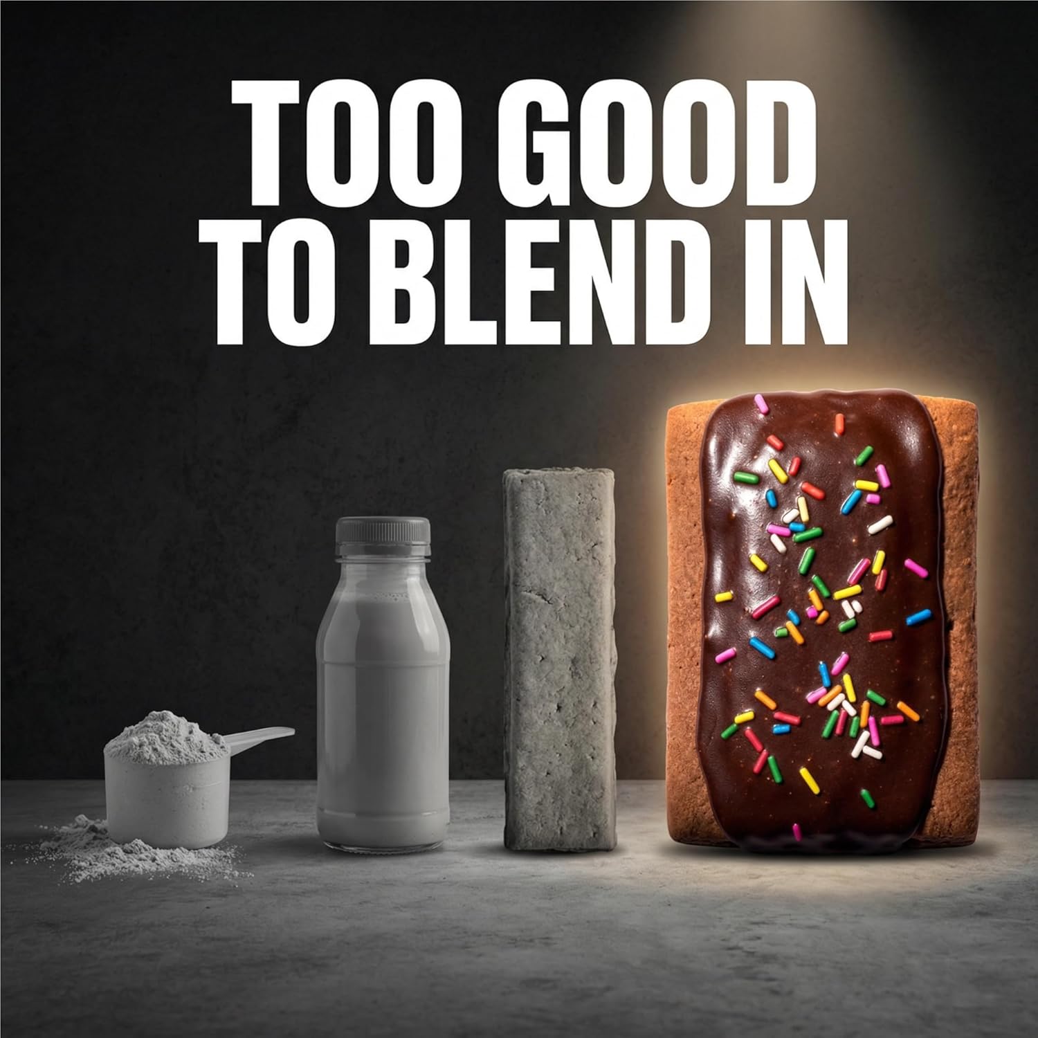 Legendary Foods 22g Protein Pastry 0g Added Sugar, Low Carb, Gluten Conscious, Keto Snack, 8 Pack Double Chocolate