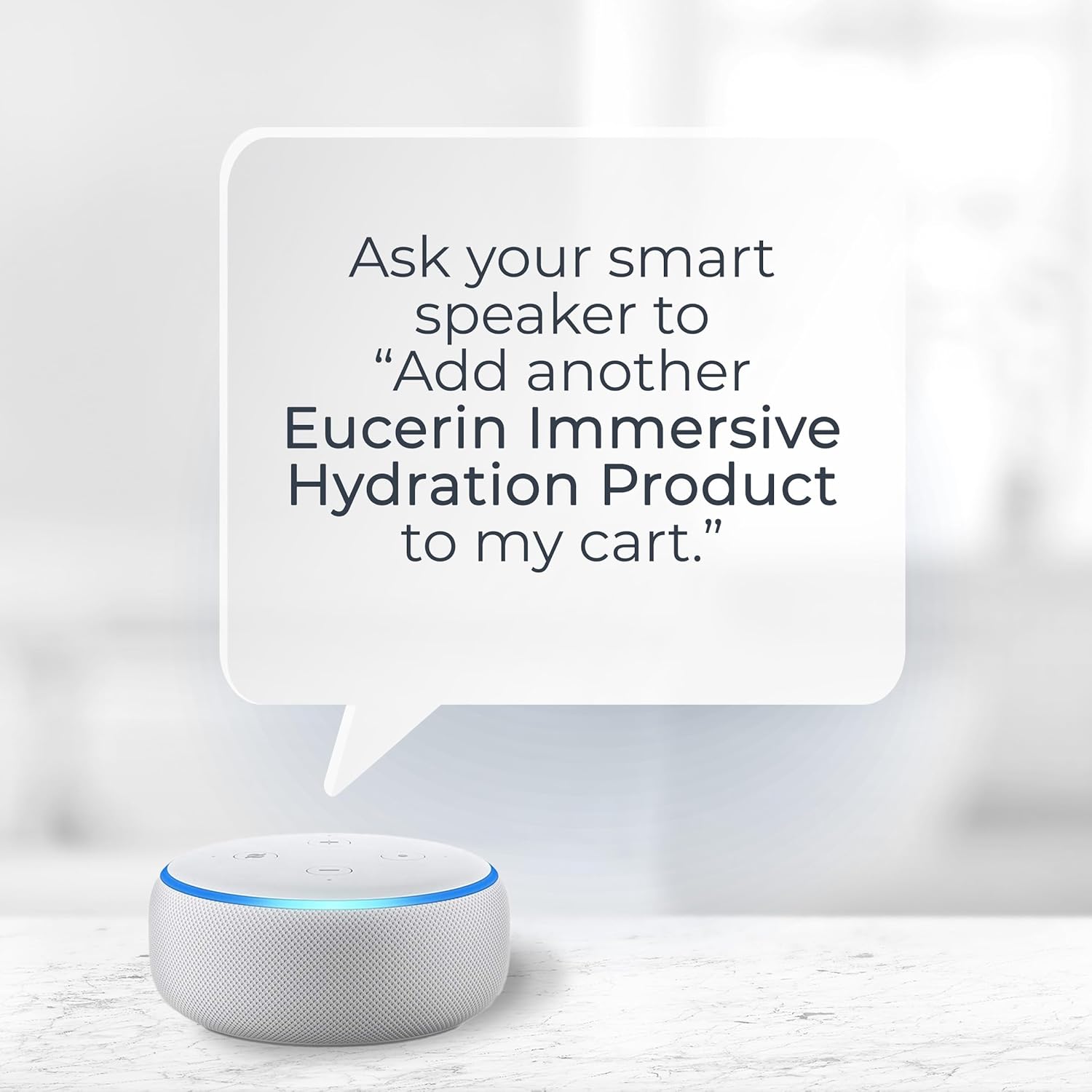 Eucerin Immersive Hydration Smoothing Face Serum, Ultra-Lightweight Hyaluronic Acid Serum, 1 Fl Oz Bottle