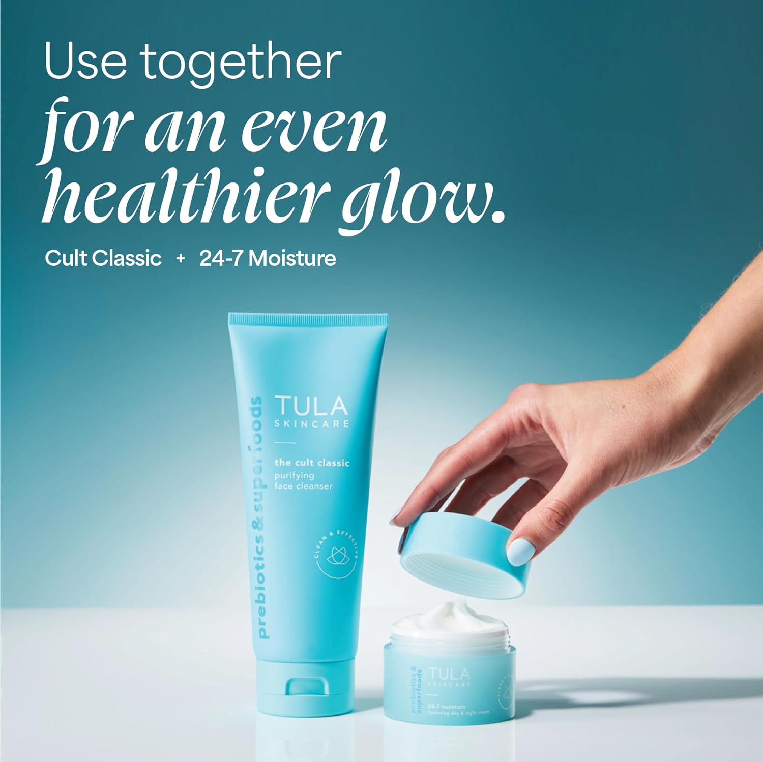 TULA Skin Care Cult Classic Purifying Face Cleanser - Gentle and Effective Face Wash