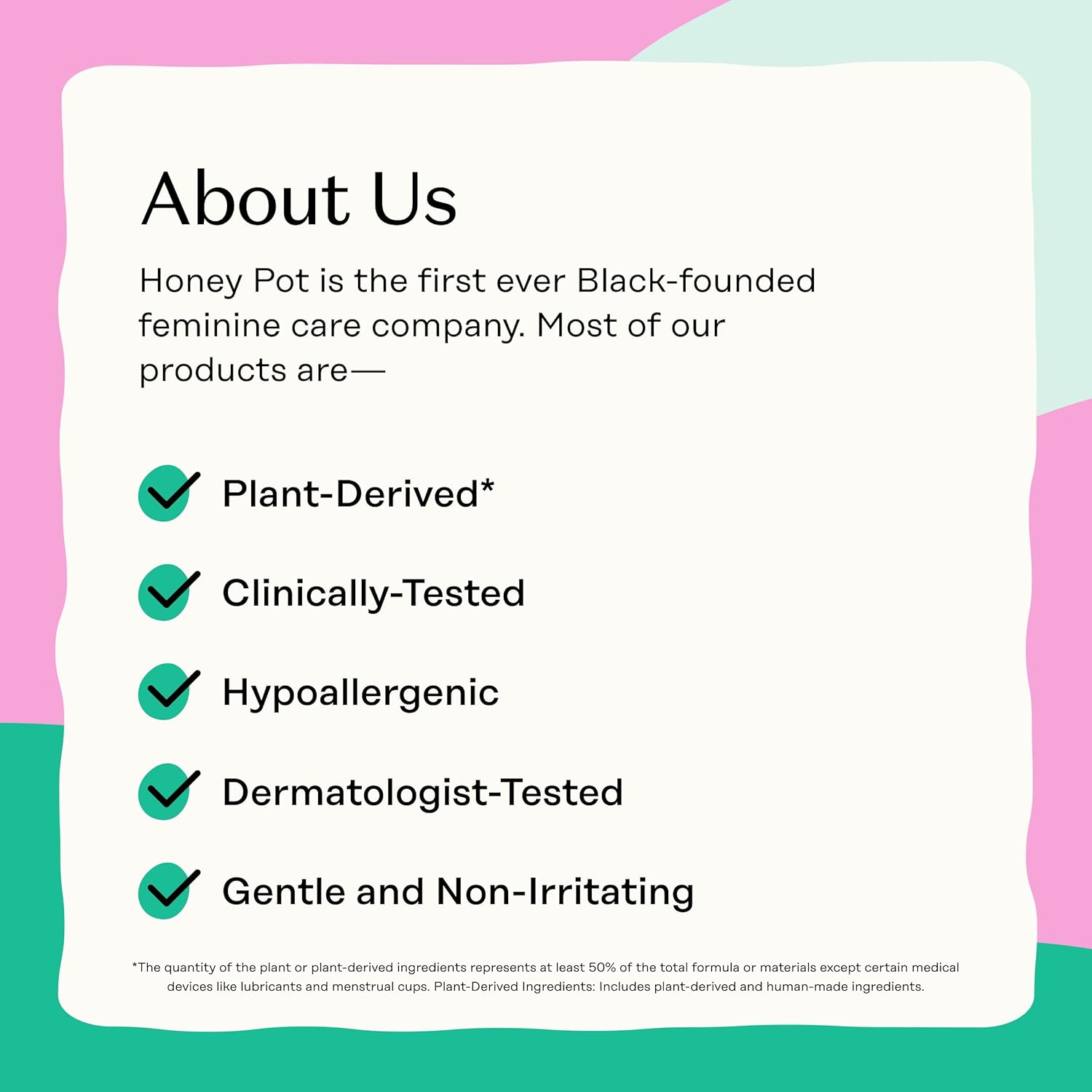 The Honey Pot Company - Herbal Sanitary Pads for Women,  - Feminine Care - 11 ct