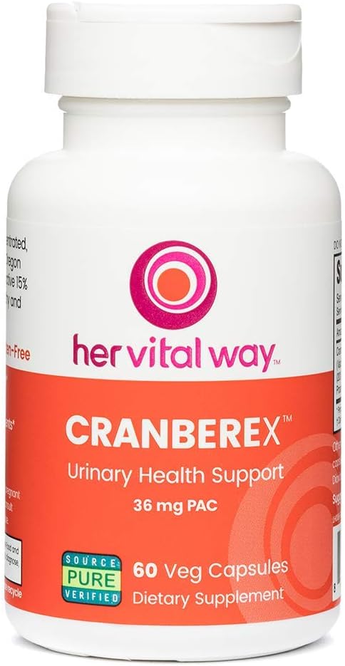Cranberex - Cranberry Pills for Women and Men - 60 Veg Capsules