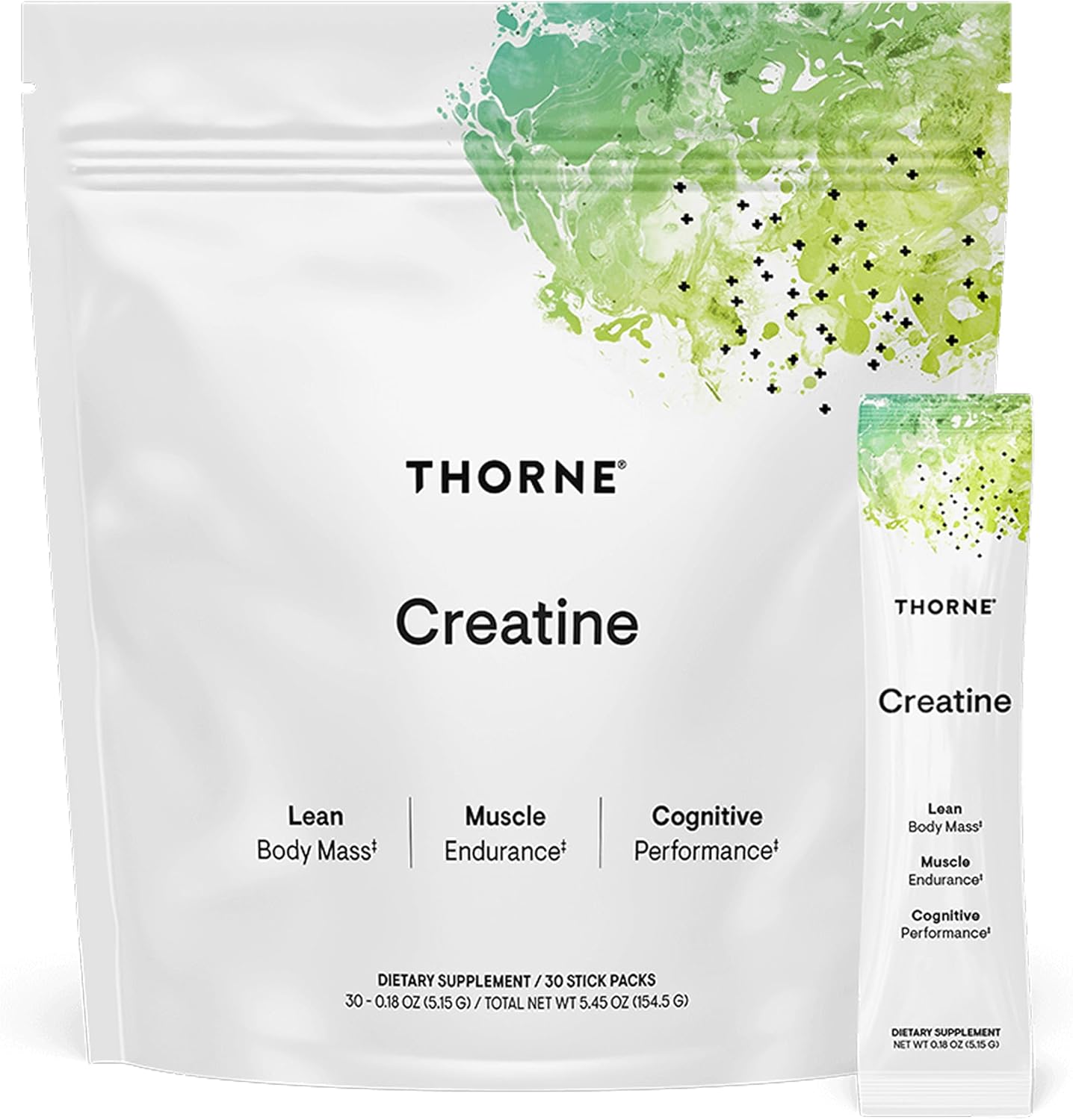 THORNE Creatine - Micronized Creatine Monohydrate Powder for Women & Men - NSF Certified for Sport - 5 g per Serving - 30 Servings