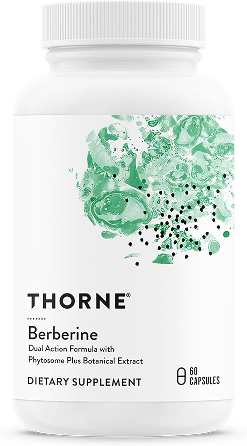 THORNE - Berberine - Dual Action Formula with Phytosome Plus Botanical Extract - 30 Servings