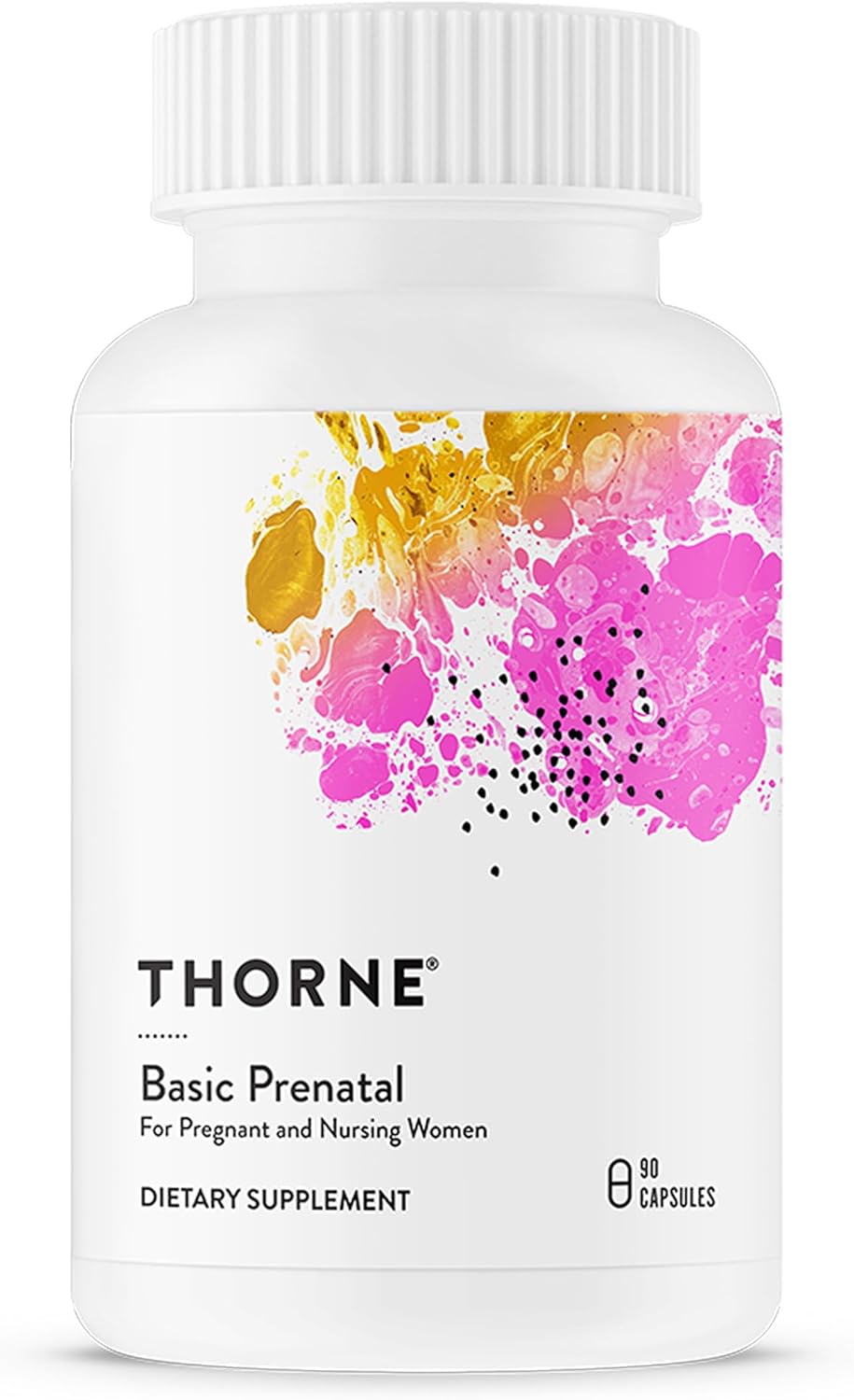 THORNE - Basic Prenatal - Well-Researched Folate Multi for Pregnant and Nursing Women - 90 Capsules - 30 Servings