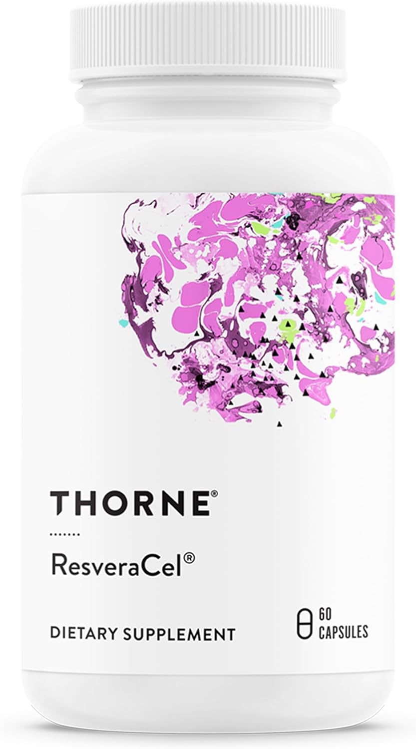 THORNE - ResveraCel - Nicotinamide Riboside with Quercetin Phytosome & Resveratrol - 30 Servings