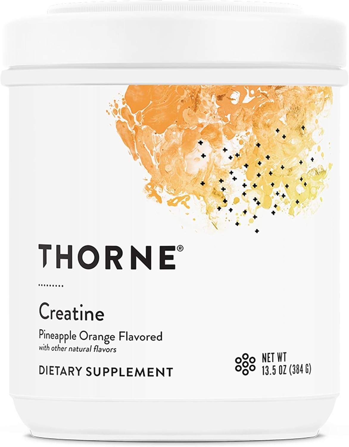 THORNE Creatine - Micronized Creatine Monohydrate Powder Pineapple Orange - 5 g per Serving - 60 Servings