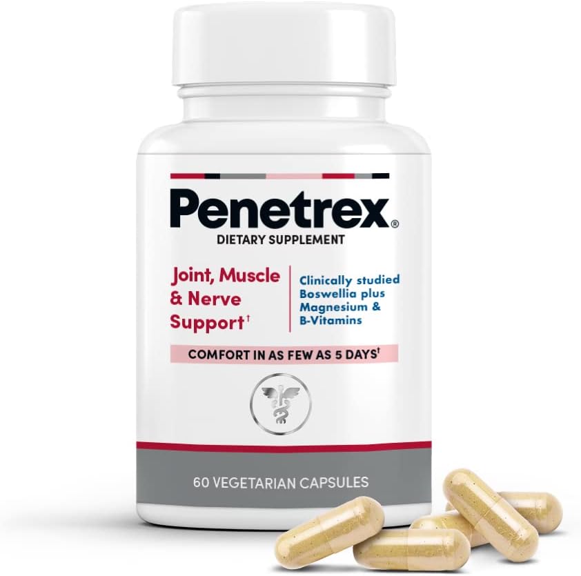 Penetrex Clinically Studied Magnesium Glycinate Supplement for Joint, Muscle & Nerve Support