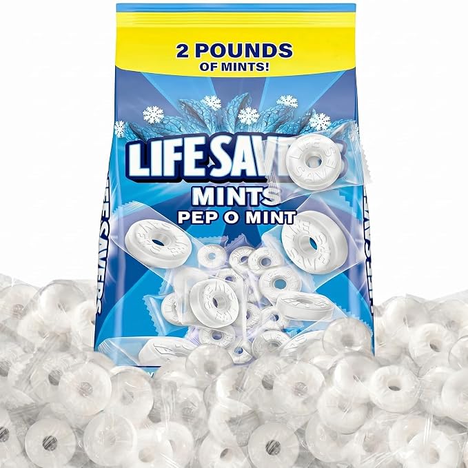 Peppermint Mints Bulk Individually Wrapped 2lb